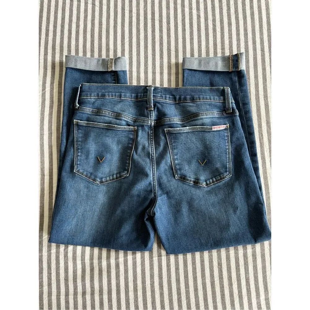 Hudson Natalie Dianna Slim Boyfriend Mid rise Jeans Size 26